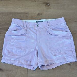 Wit & Wisdom Light Pink Women's Cargo Shorts 20W